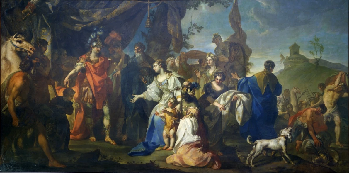 Alessandro e la famiglia di Dario - Musée des beaux, arts de Chambéry